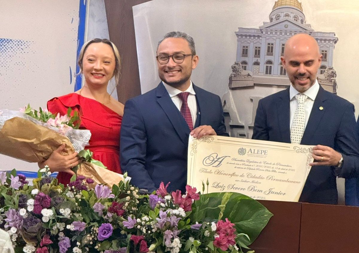 Homenagem na ALEPE: Dr. Luiz Severo agora é Cidadão Pernambucano