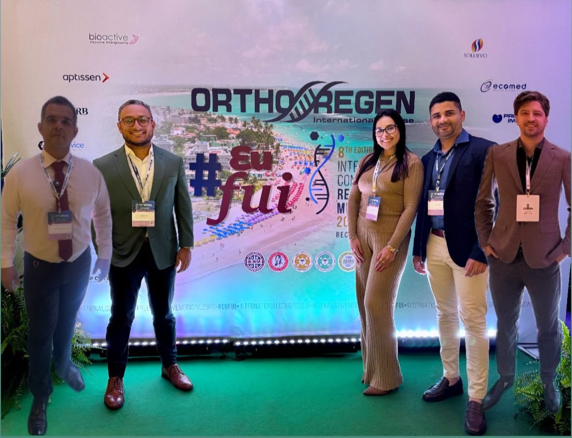 Equipe médica do Centro Paraibano de Dor participa do 8º Congresso Internacional de Medicina Regenerativa Orthoregen