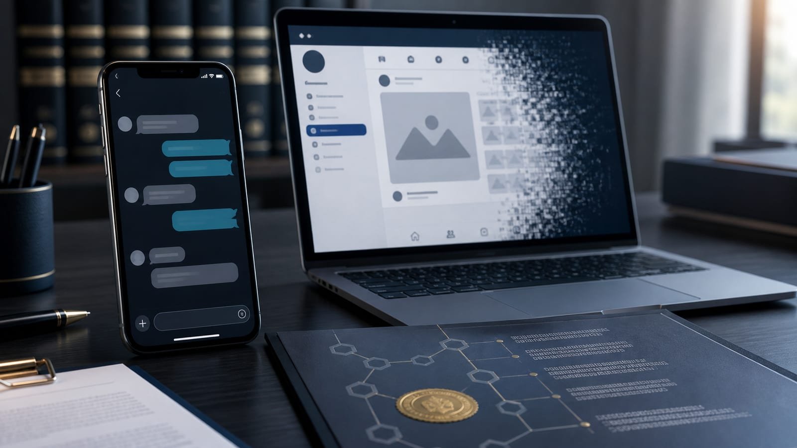 Provas digitais devem ter validação técnica ou registro de cadeia de custódia para serem consideradas pelo judiciário.
