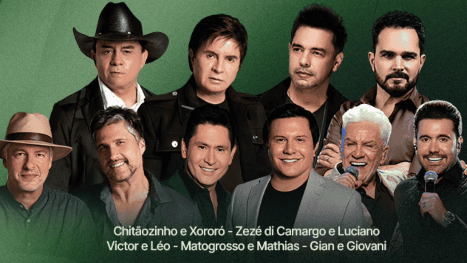 HISTÓRIAS no Mineirão: Chitãozinho & Xororó, Zezé Di Camargo & Luciano, Victor & Leo e grandes lendas do sertanejo se reúnem em BH