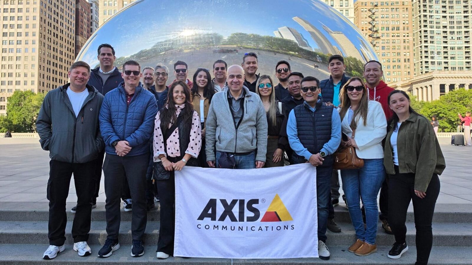 Equipe Axis e os parceiros da América Latina.