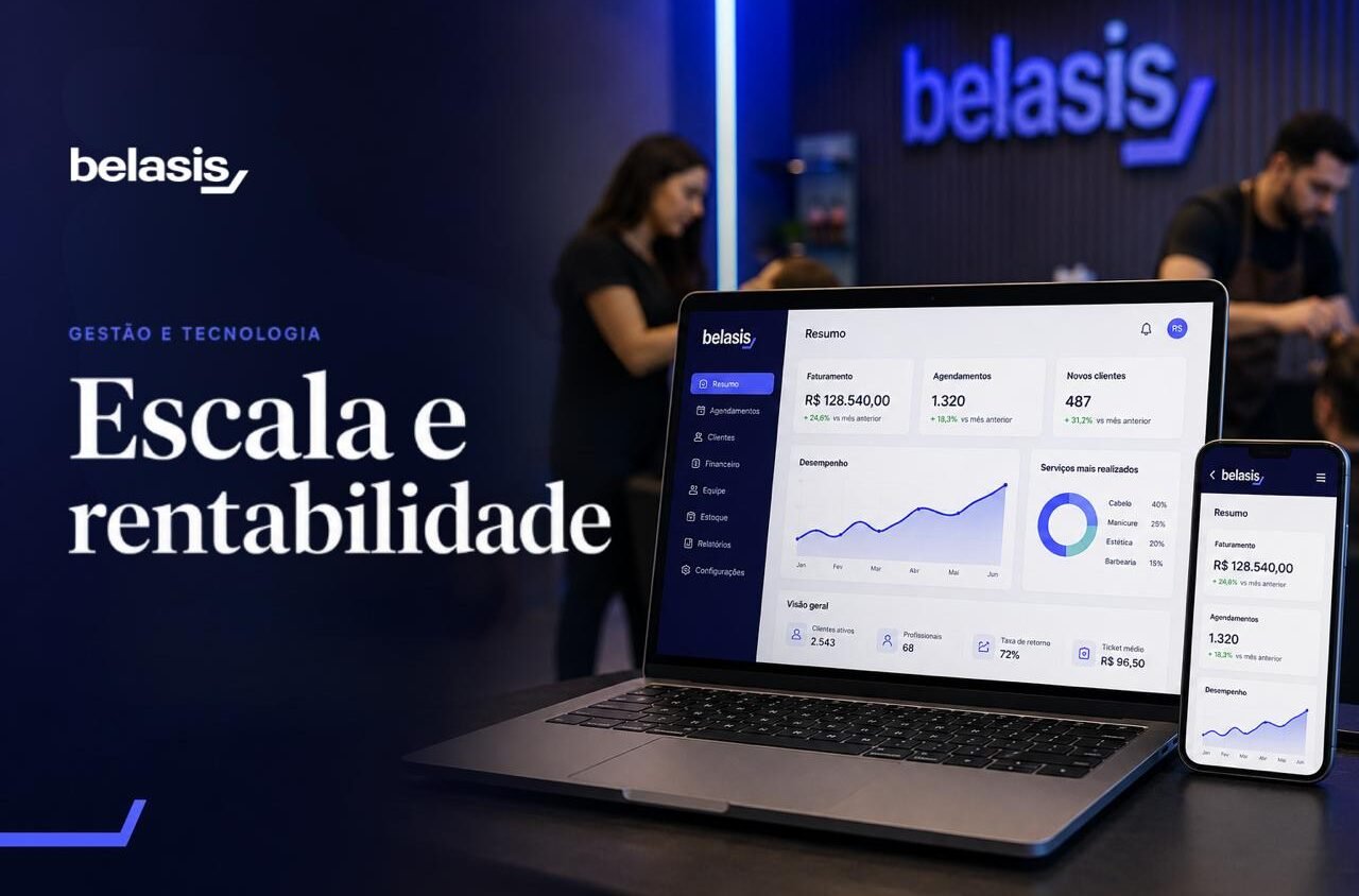 Escala e rentabilidade: o avanço da Belasis na liderança das plataformas SaaS para o setor de serviços
