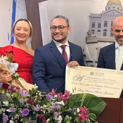 Homenagem na ALEPE: Dr. Luiz Severo agora é Cidadão Pernambucano