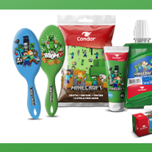 Nova linha de produtos licenciados Minecraft